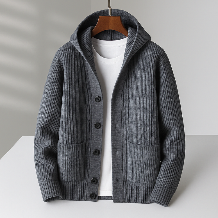 HUGO & JAMES | CARDIGAN EN LAINE POUR HOMME