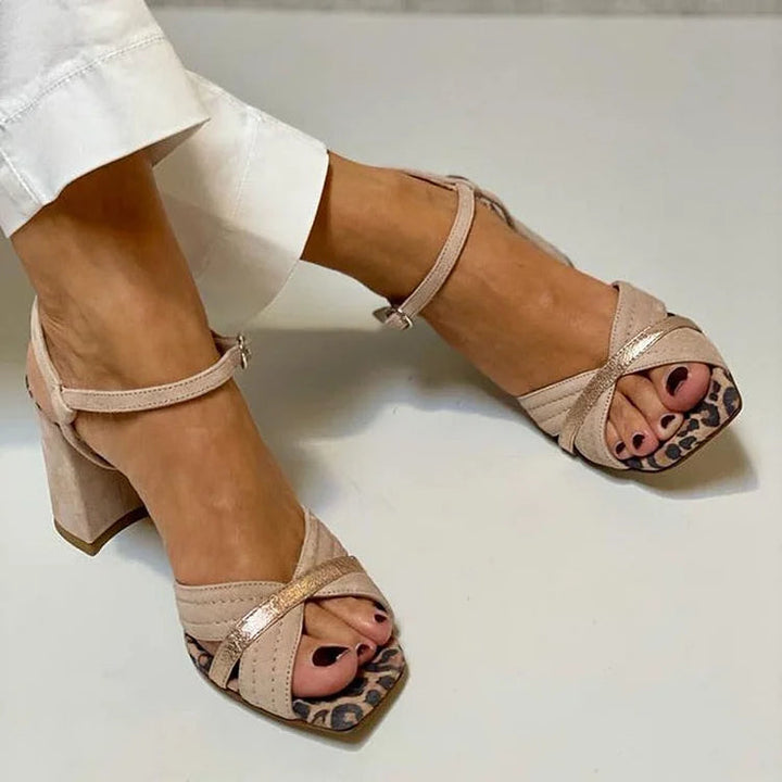 Ronja™ | Escarpins Léopard Beige