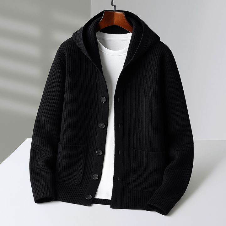 HUGO & JAMES | CARDIGAN EN LAINE POUR HOMME