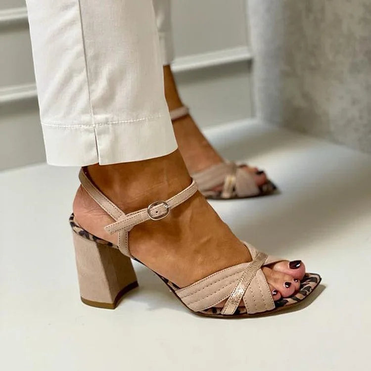 Ronja™ | Escarpins Léopard Beige