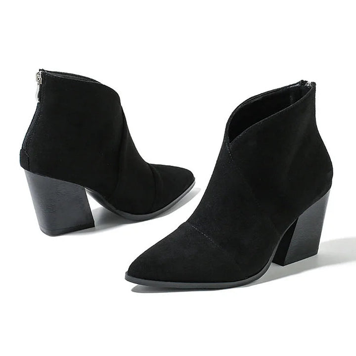 Céline™ | Bottines chic en daim
