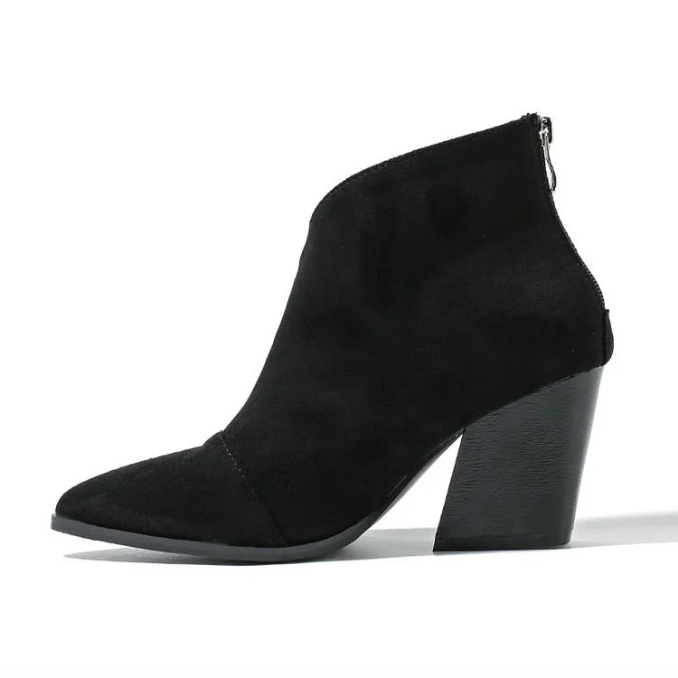 Céline™ | Bottines chic en daim