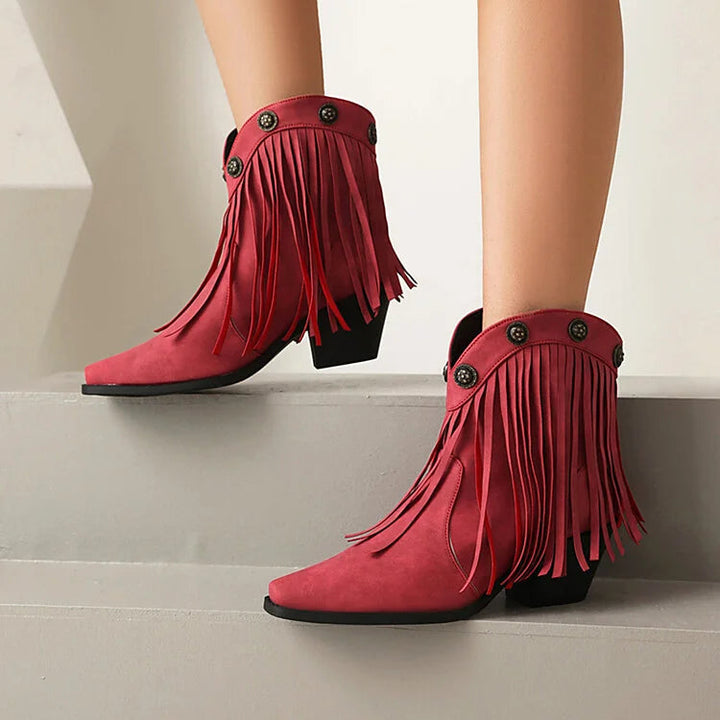 Lila™ | Bottes en daim design