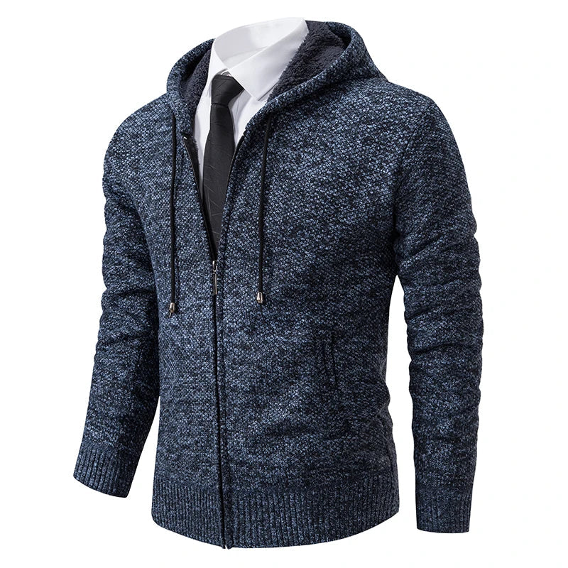 HUGO & JAMES | CARDIGAN AVEC ZIP EN POLAIRE