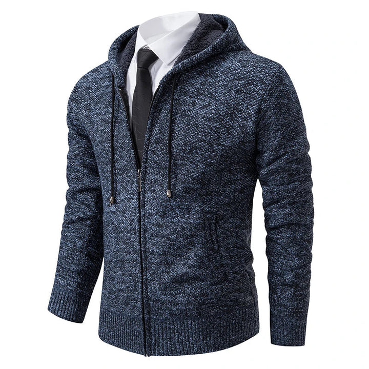 HUGO & JAMES | CARDIGAN AVEC ZIP EN POLAIRE