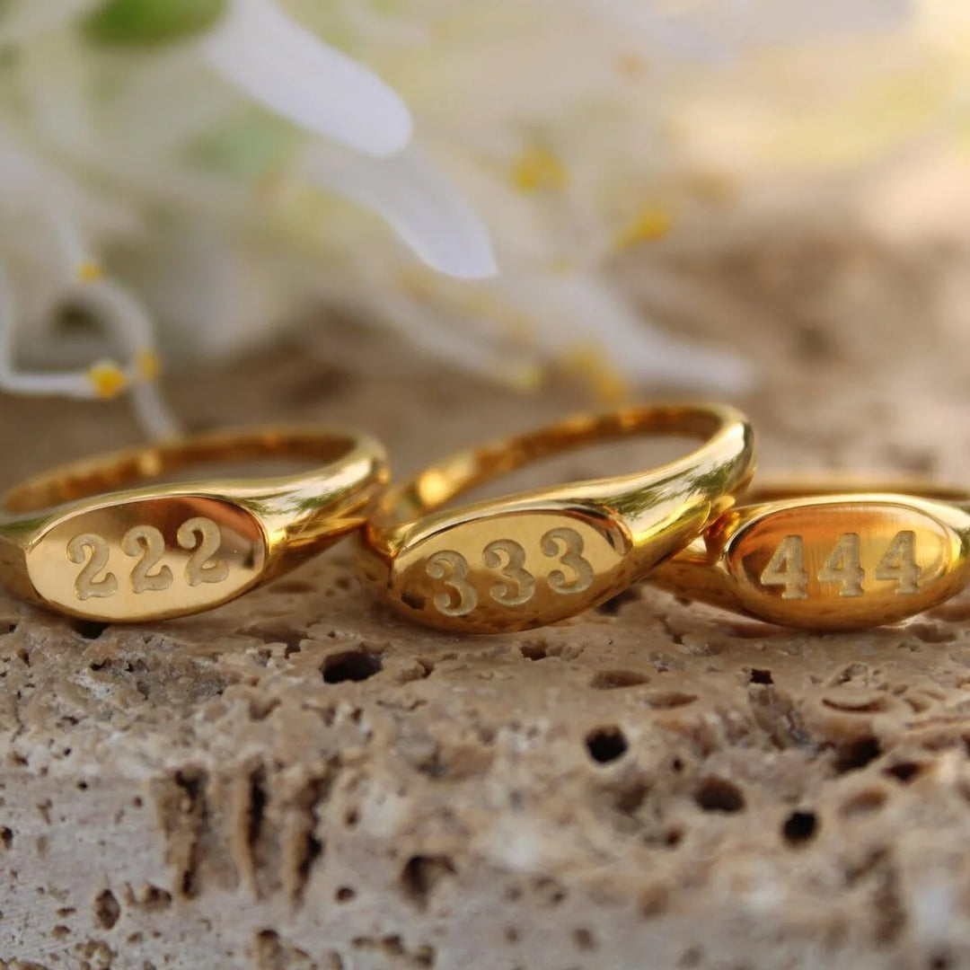 Bague Sceau Numéro Angélique Angelica®