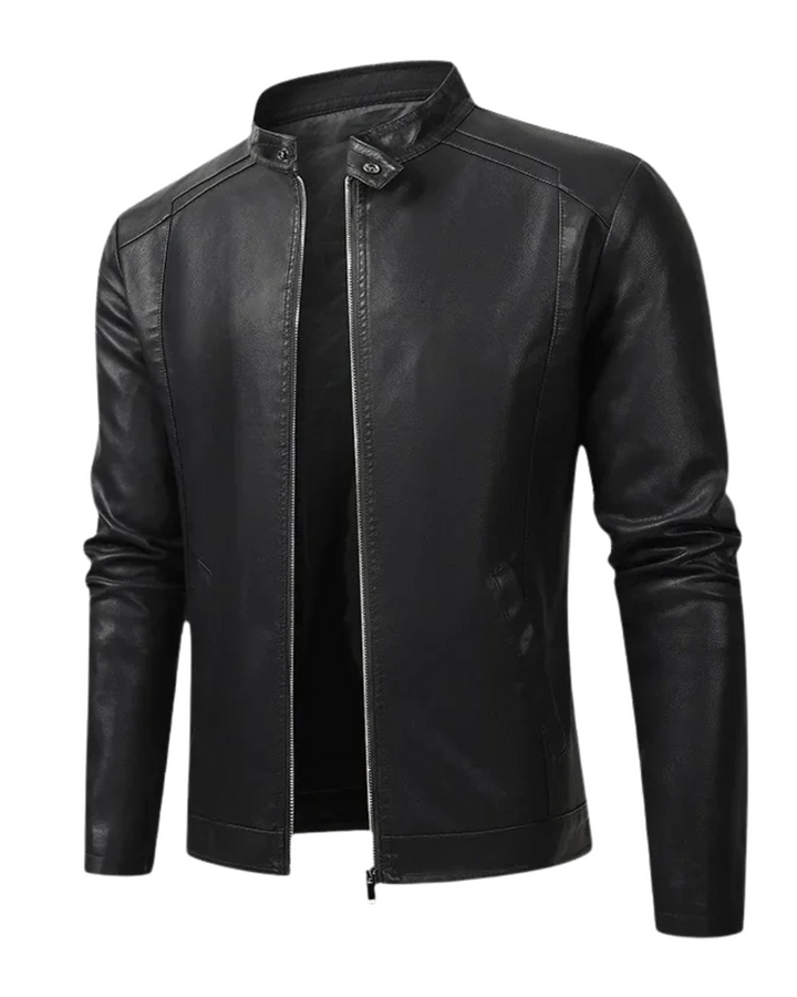 Dominique | Veste de motard élégante pour homme en cuir™