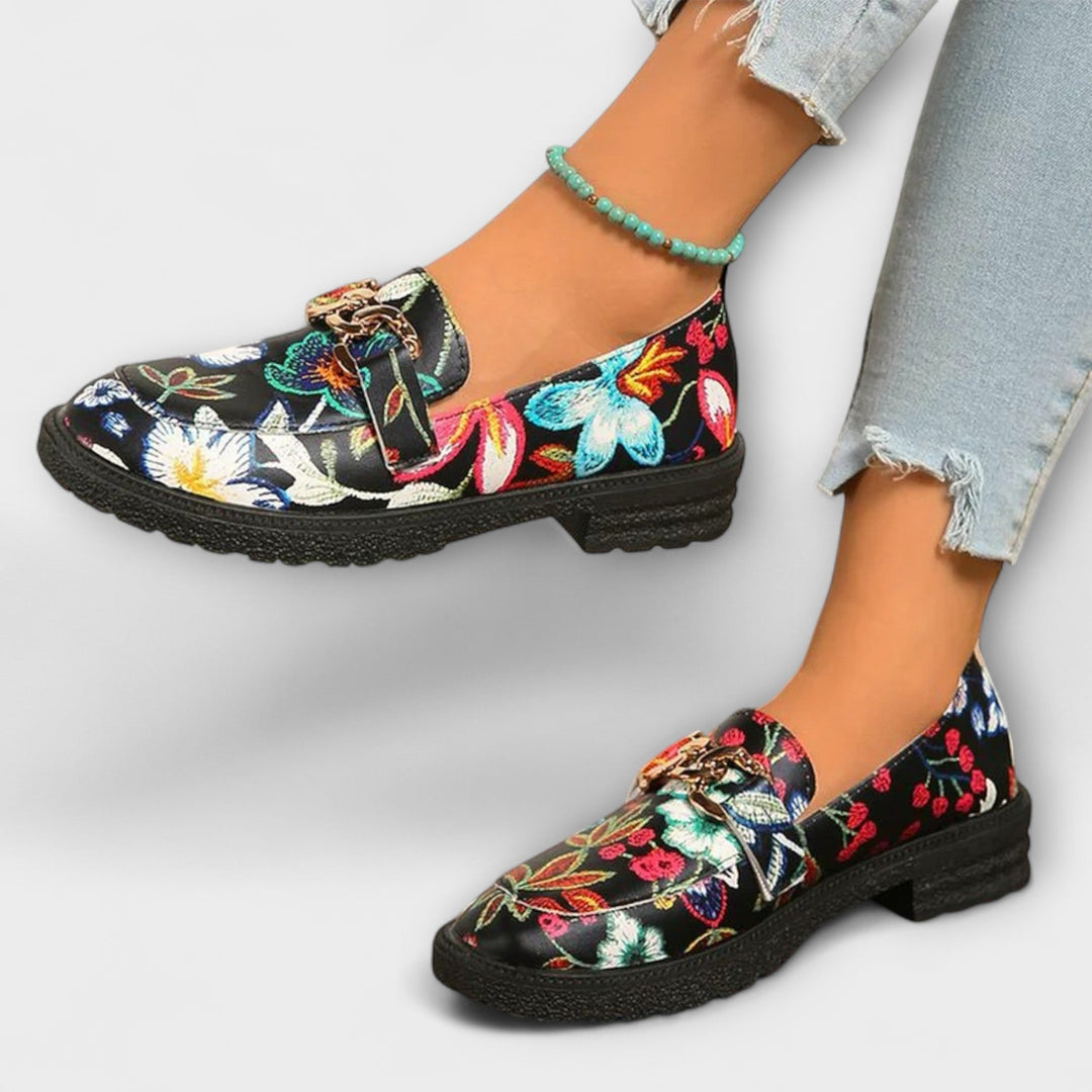 Orla™ | Mocassins Imprimé Floral