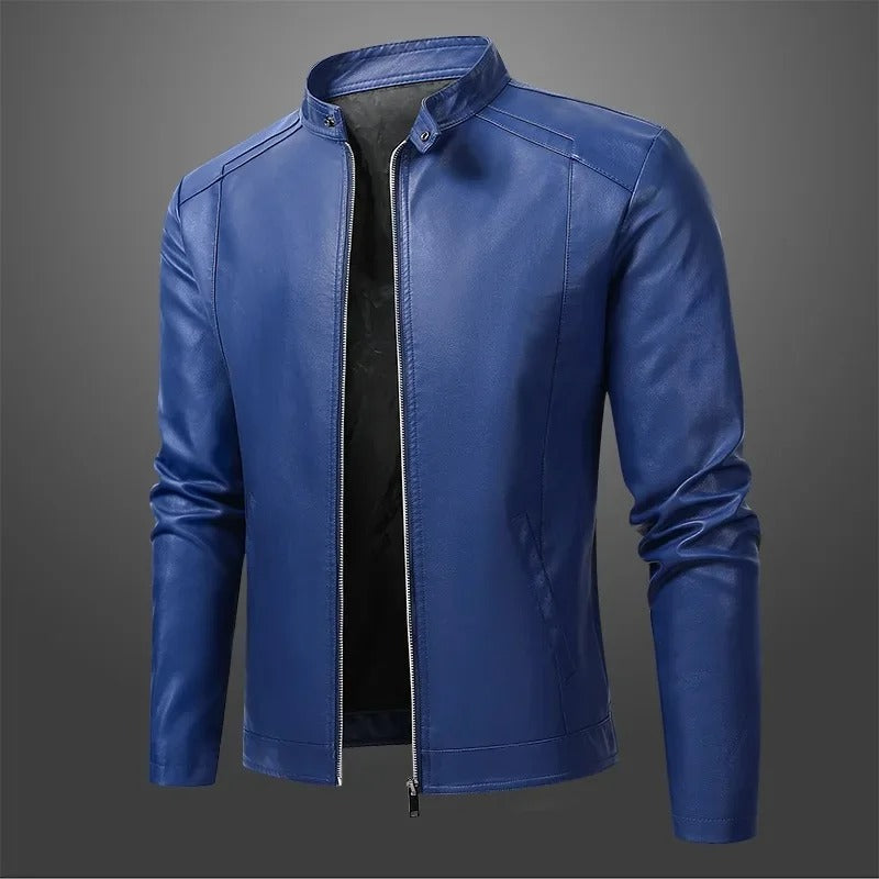 Dominique | Veste de motard élégante pour homme en cuir™