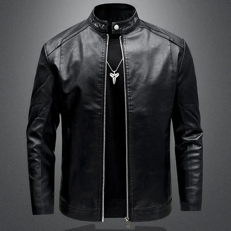 Dominique | Veste de motard élégante pour homme en cuir™