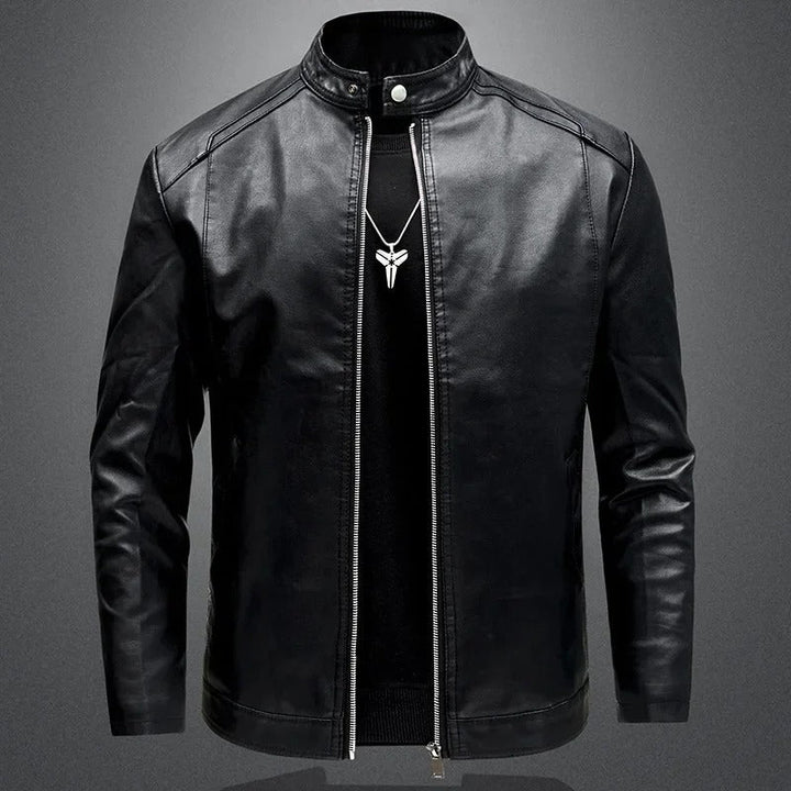 Dominique | Veste de motard élégante pour homme en cuir™